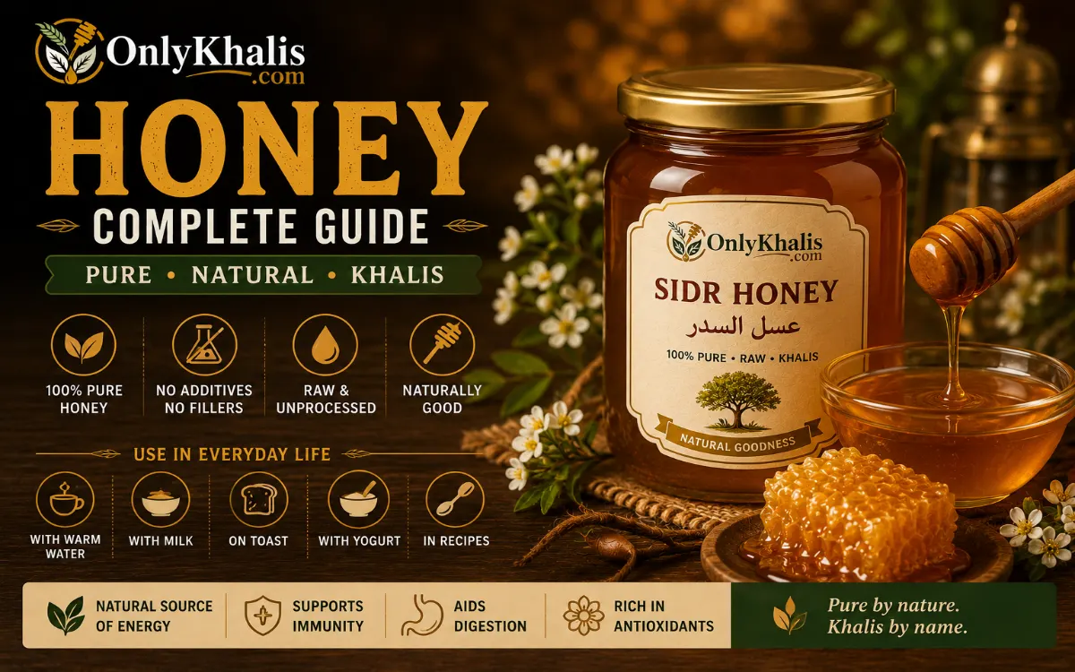 Sidr Honey vs Regular Honey — What Makes بیری کا شہد Special