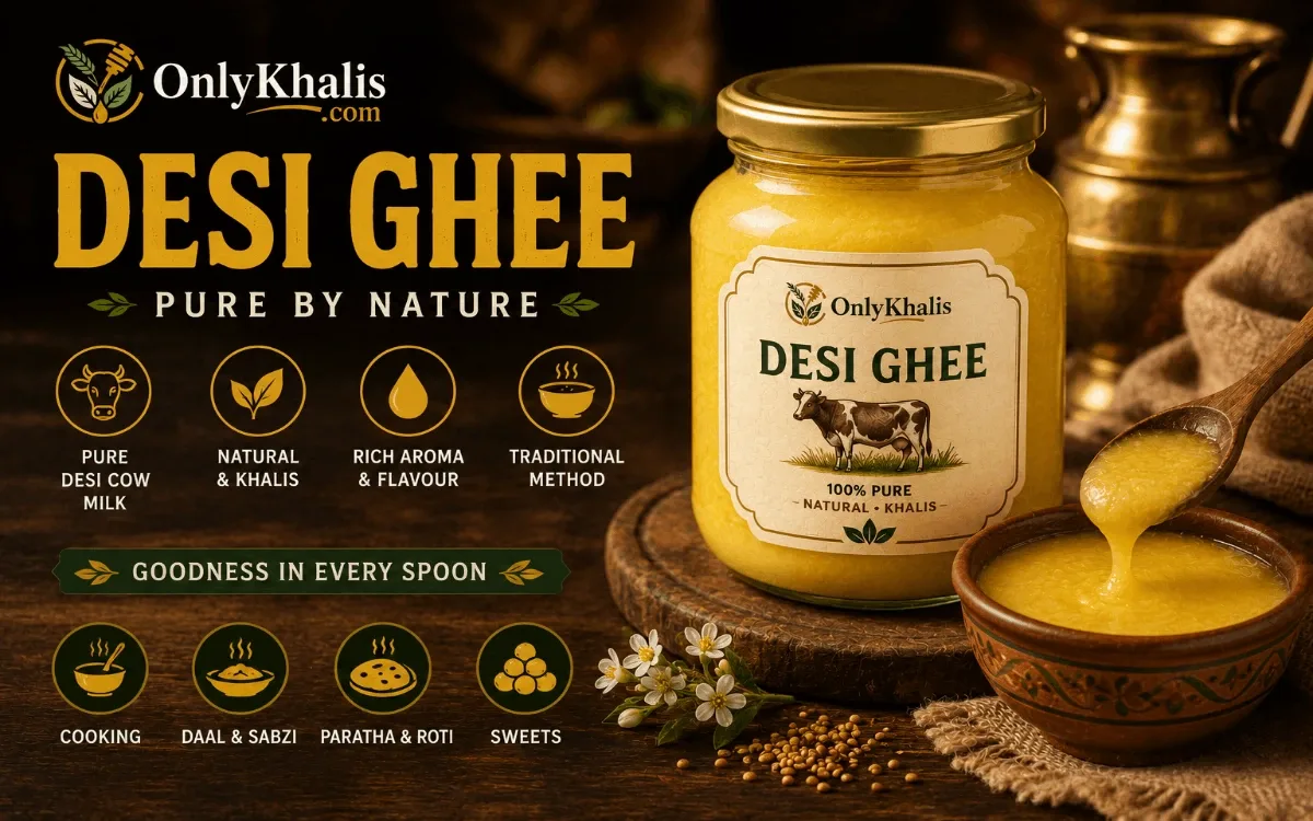 How to Identify Pure Desi Ghee — 5 Signs of Authentic Bilona-Method Ghee