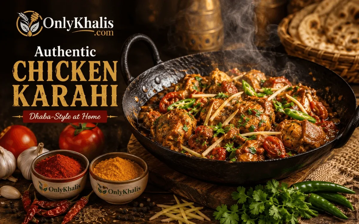 Authentic Chicken Karahi Recipe | How to Make Perfect Dhaba-Style Karahi at Home